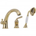 Смеситель на борт ванны Felice 0555 bronzo