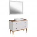 Комплект мебели ASB-Woodline Каталина 100 white