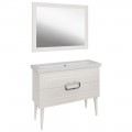 Комплект мебели ASB-Mebel Летиция 100 белый/хром