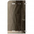 Шторка на ванну MaybahGlass MGV-580-4