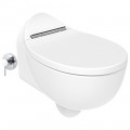 Унитаз подвесной Creavit Foglia FG321-00CB00E-0000 безободковый с функцией биде и смесителем