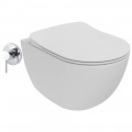 Унитаз подвесной Creavit Free FE322-00CB00E-0000 безободковый с функцией биде и смесителем