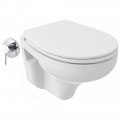 Унитаз подвесной Creavit Perla TP320-00CB00E-0000 Cinar с функцией биде и смесителем