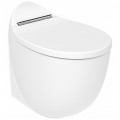 Унитаз приставной Creavit Foglia FG350-11CB00E-0000 безободковый
