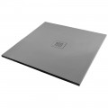 Поддон из литьевого мрамора STAROhome Solid 100x100 grey matt