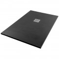 Поддон из литьевого мрамора STAROhome Solid 140x90 black matt