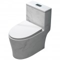 Унитаз EvaGold SM9609 мрамор моноблок безободковый