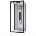 Душевая кабина Acquazzone Nikita 90SL BLACK