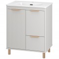Тумба под раковину Brevita Risacca Crema 70 RIS-06070-0342Я