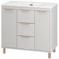 Тумба под раковину Brevita Risacca Crema 90 RIS-06090-0342Я