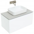 Тумба под столешницу Allen Brau Infinity 85 1.21002.WM white matt