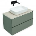 Тумба под столешницу Allen Brau Infinity 85 1.21001.CGM cement grey matt