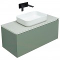 Тумба под столешницу Allen Brau Infinity 100 1.21004.CGM cement grey matt