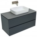 Тумба под столешницу Allen Brau Infinity 100 1.21003.AM anthracite matt