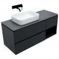 Тумба под столешницу Allen Brau Infinity 120 L 1.21005.AM anthracite matt