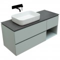 Тумба под столешницу Allen Brau Infinity 120 L 1.21005.PWM papyrus white matt