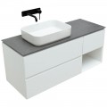 Тумба под столешницу Allen Brau Infinity 120 L 1.21005.WM white matt