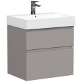 Тумба под раковину Allen Brau Infinity 60 1.210024.PGM platinum grey matt