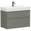 Тумба под раковину Allen Brau Infinity 85 1.210026.CGM cement grey matt