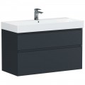 Тумба под раковину Allen Brau Infinity 100 1.210027.AM anthracite matt