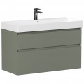Тумба под раковину Allen Brau Infinity 100 1.210027.CGM cement grey matt