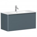 Тумба под раковину Allen Brau Gravity 100 1.370014.BGM blue grey matt