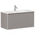 Тумба под раковину Allen Brau Gravity 100 1.370014.PGM platinum grey matt
