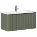 Тумба под раковину Allen Brau Gravity 100 1.370018.CGM cement grey matt