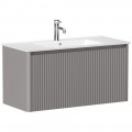 Тумба под раковину Allen Brau Gravity 100 1.370018.PGM platinum grey matt