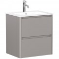 Тумба под раковину Allen Brau Gravity 60 1.370008.PGM platinum grey matt