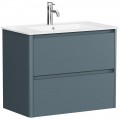 Тумба под раковину Allen Brau Gravity 80 1.370009.BGM blue grey matt