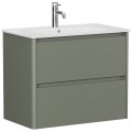 Тумба под раковину Allen Brau Gravity 80 1.370009.CGM cement grey matt