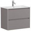 Тумба под раковину Allen Brau Gravity 80 1.370009.PGM platinum grey matt