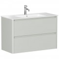 Тумба под раковину Allen Brau Gravity 100 1.370010.PWM papyrus white matt