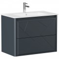 Тумба под раковину Allen Brau Paris 80 1.360001.AM anthracite matt