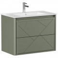 Тумба под раковину Allen Brau Paris 80 1.360001.CGM cement grey matt