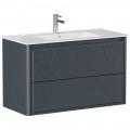 Тумба под раковину Allen Brau Paris 100 1.360002.AM anthracite matt
