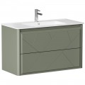Тумба под раковину Allen Brau Paris 100 1.360002.CGM cement grey matt