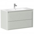 Тумба под раковину Allen Brau Paris 100 1.360002.PWM papyrus white matt