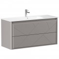 Тумба под раковину Allen Brau Paris 120 1.360003.PGM platinum grey matt