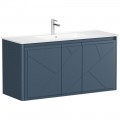 Тумба под раковину Allen Brau Paris 120 1.360004.BGM blue grey matt