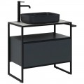 Тумба под столешницу Allen Brau Priority 80 1.31002.AM anthracite matt
