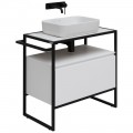 Тумба под столешницу Allen Brau Priority 80 1.31002.WM white matt