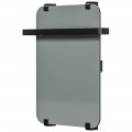 Полотенцесушитель электрический Allen Brau Infinity 60x44 зеркало чёрный