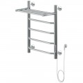 Полотенцесушитель электрический Aquanet Fiona 60x50 с полкой
