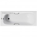 Ванна чугунная Vinsent Veron Concept VCO1407042H/VH0012BL 140x70 с ручками