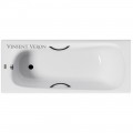 Ванна чугунная Vinsent Veron Concept VCO1607042H/VH0015BL 160x70 с ручками