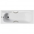 Ванна чугунная Vinsent Veron Concept VCO1607042H/VH0015BR 160x70 с ручками
