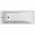 Ванна чугунная Vinsent Veron Italon VIT1707045H/VH0012CH-AS 170x70 с ручками и антискользящим покрытием