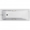 Ванна чугунная Vinsent Veron Italon VIT1707045H/VH0012BR 170x70 с ручками